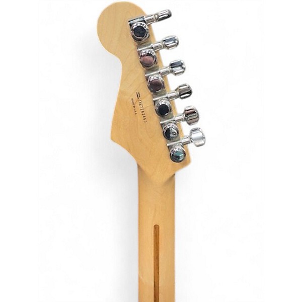 Used Fender FSR American Deluxe Stratocaster HSS Mahogany Candy Apple Red Solid Body Electric Guitar