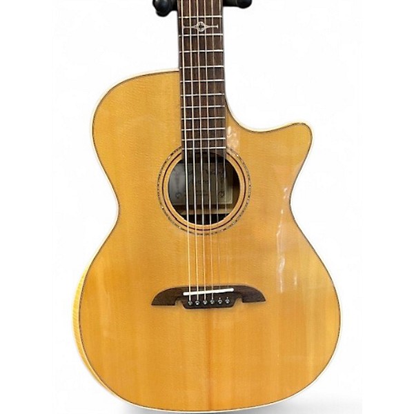 Used Alvarez AG70WCR Natural Acoustic Electric Guitar