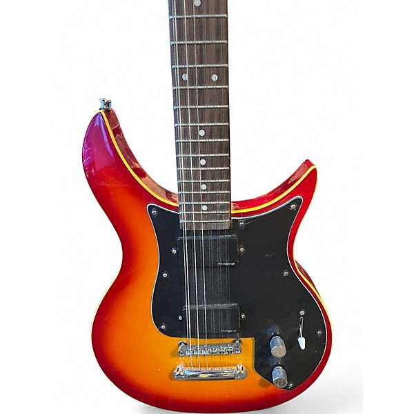 Used Sunny 12-String Cherry Sunburst Solid Body Electric Guitar