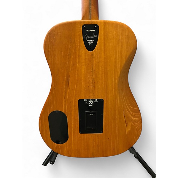 Used Fender HIGHWAY KINGMAN Natural Acoustic Electric Guitar