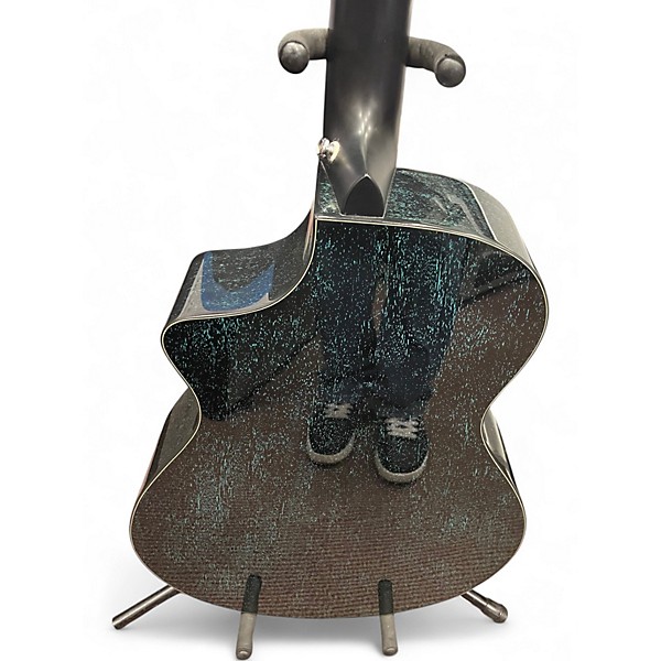 Used Breedlove RAINFOREST CONCERT MB CE Black Fern Acoustic Electric Guitar