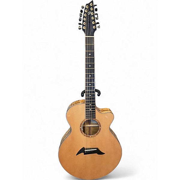 Used Breedlove Limited Edition Summer 2012 A25 12 Natural 12 String Acoustic Electric Guitar