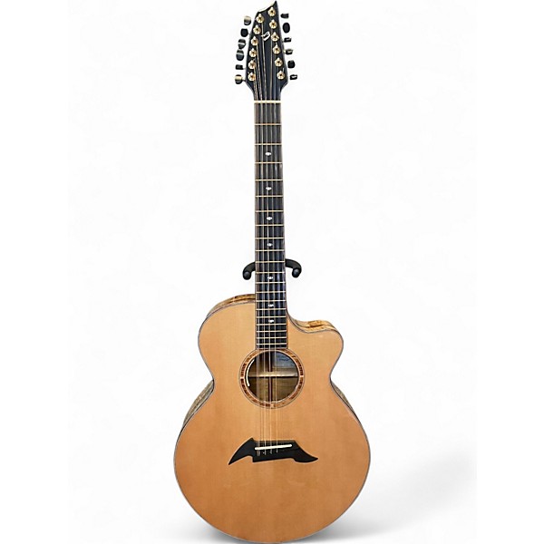 Used Breedlove Limited Edition Summer 2012 A25 12 Natural 12 String Acoustic Electric Guitar