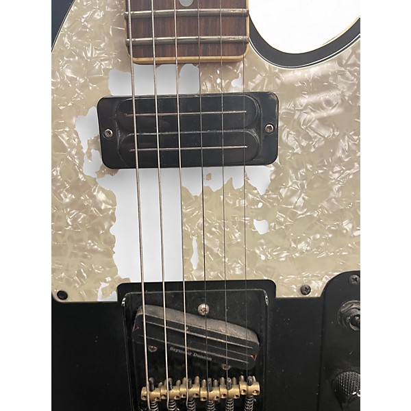 Used Schecter Guitar Research Diamond Series PT Black Solid Body Electric Guitar