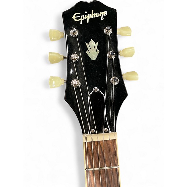 Used Epiphone ES335 2 Color Sunburst Hollow Body Electric Guitar