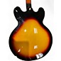 Used Epiphone ES335 2 Color Sunburst Hollow Body Electric Guitar