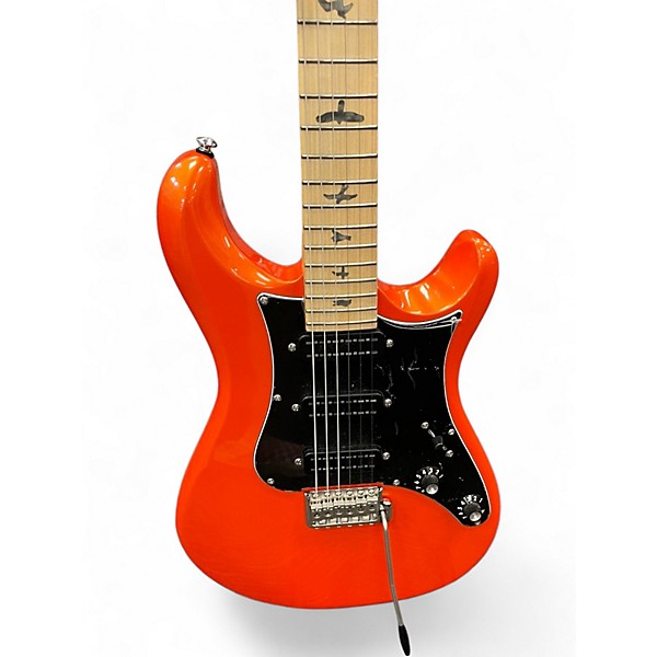 Used PRS SE NF3 Metallic Orange Solid Body Electric Guitar