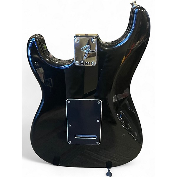 Used Fender Player Stratocaster Black Solid Body Electric Guitar