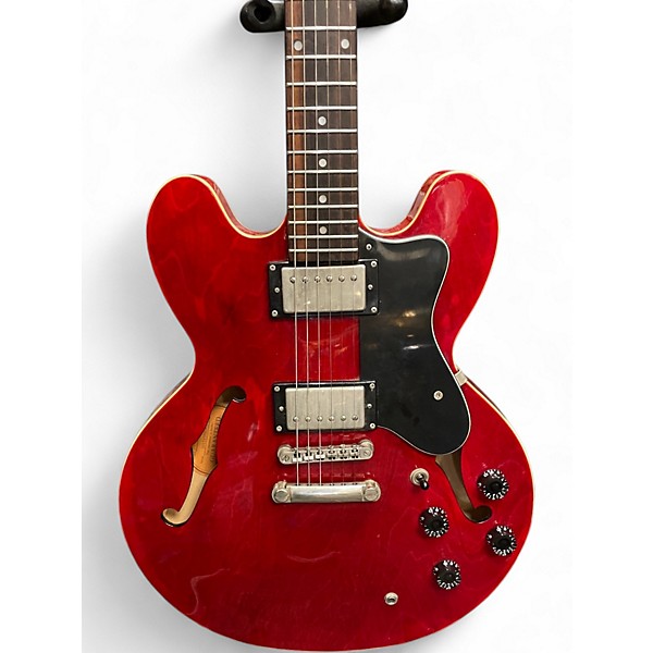 Used Epiphone Dot Cherry Hollow Body Electric Guitar