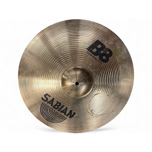 Used SABIAN 18in B8 Crash Ride Cymbal