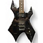 Used B.C. Rich N.J SERIES WARLOCK BLACK Solid Body Electric Guitar