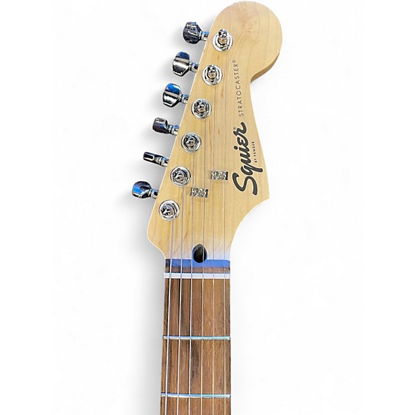 Used Squier Standard Stratocaster 3 Color Sunburst Solid Body Electric Guitar