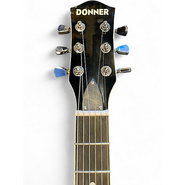 Used Donner les paul 3 Color Sunburst Solid Body Electric Guitar