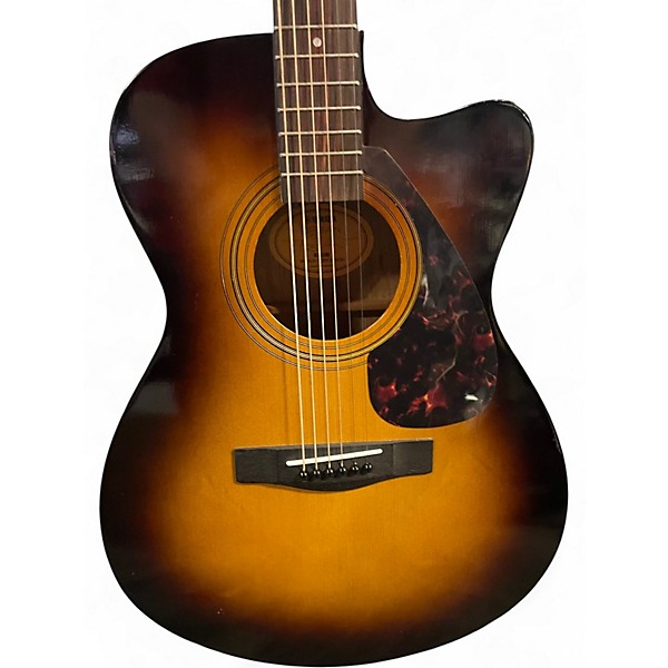 Used Yamaha KUA100 2 Tone Sunburst Acoustic Guitar