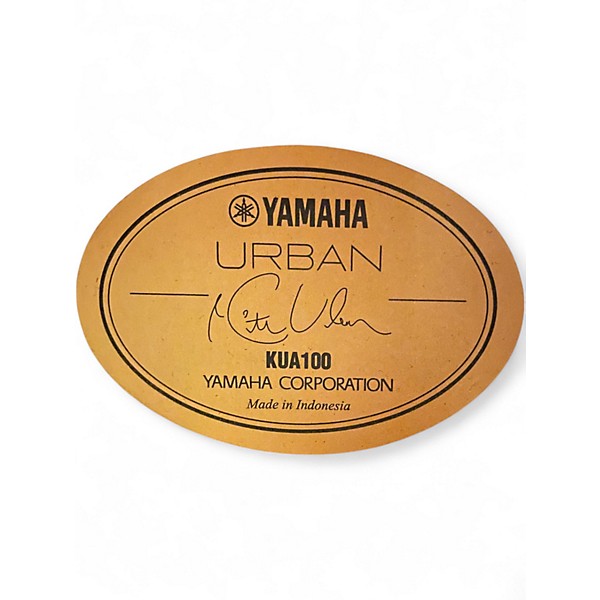 Used Yamaha KUA100 2 Tone Sunburst Acoustic Guitar