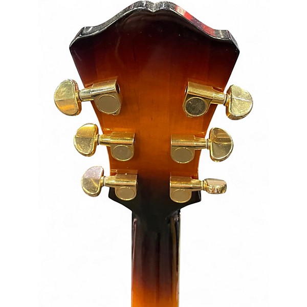 Used Eastman ar405e 3 Color Sunburst Hollow Body Electric Guitar