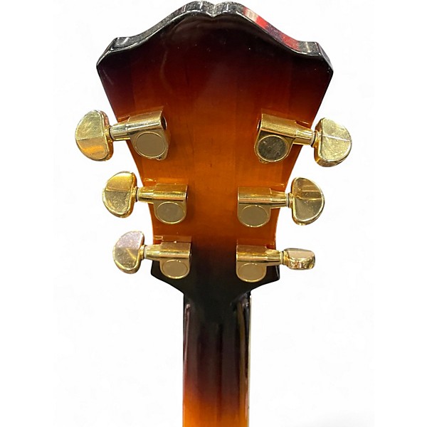 Vintage 1960s Framus 60s archtop sunburst Hollow Body Electric Guitar