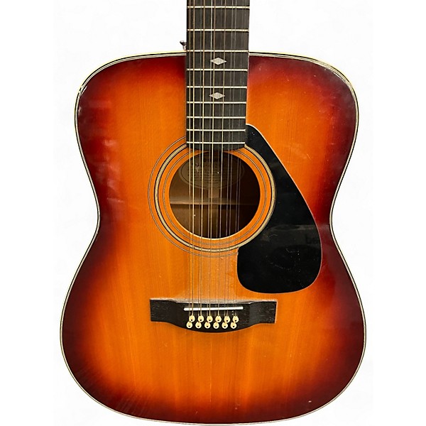 Used Yamaha FG412SBII Sunburst 12 String Acoustic Guitar
