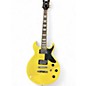 Used Schecter Guitar Research S-1 Yellow Solid Body Electric Guitar thumbnail
