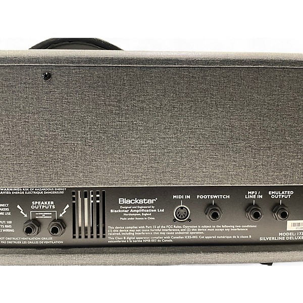 Used Blackstar Silverline Deluxe Head Solid State Guitar Amp Head