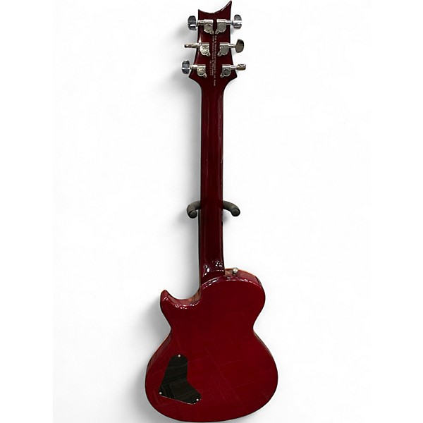 Used PRS Singlecut SE Crimson Red Trans Solid Body Electric Guitar