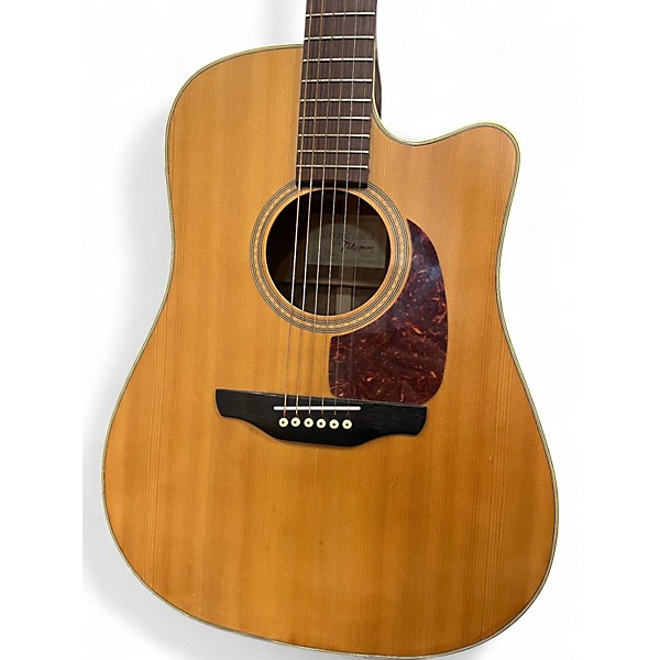 Used Takamine EG-15C Natural Acoustic Electric Guitar