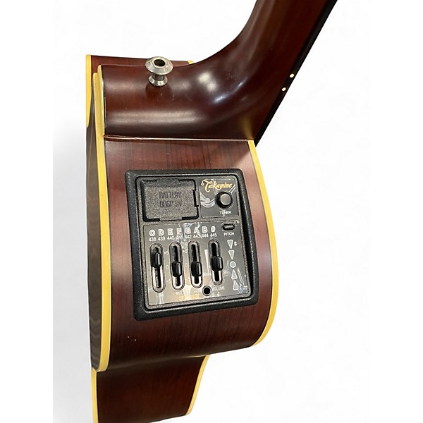 Used Takamine EG-15C Natural Acoustic Electric Guitar