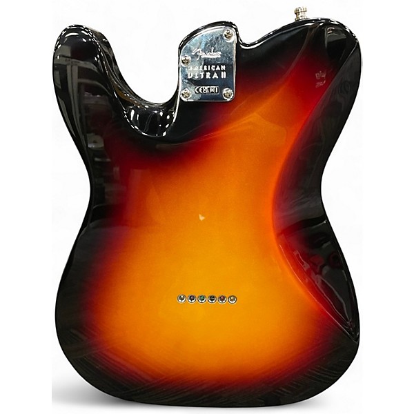 Used 2025 Fender American Ultra II Telecaster 3 Color Sunburst Solid Body Electric Guitar