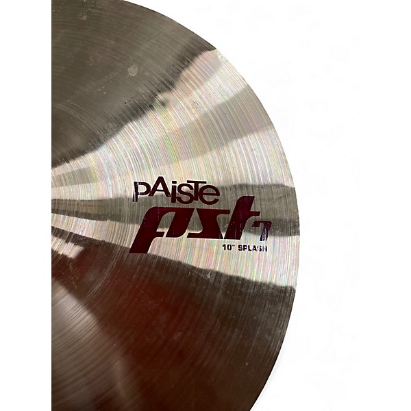 Used Paiste 10in PST7 SPLASH Cymbal
