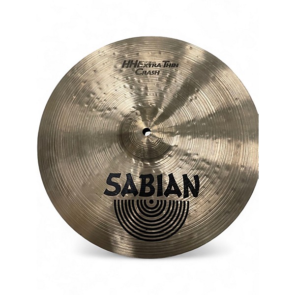 Used SABIAN 15in HHEXTRA THIN CRASH Cymbal