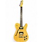 Used Fender JA90 Jim Adkins Thinline Telecaster Natural Hollow Body Electric Guitar thumbnail