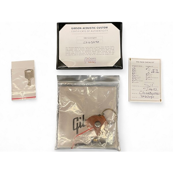 Used Gibson 1960S HUMMINGBIRD W/ FIXED BRIDGE HERITAGE CHERRY BURST Acoustic Guitar