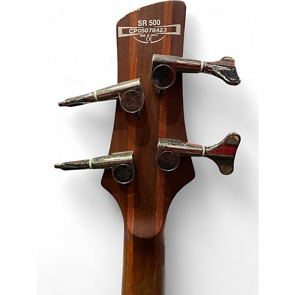 Used Ibanez SR500 Walnut Electric Bass Guitar