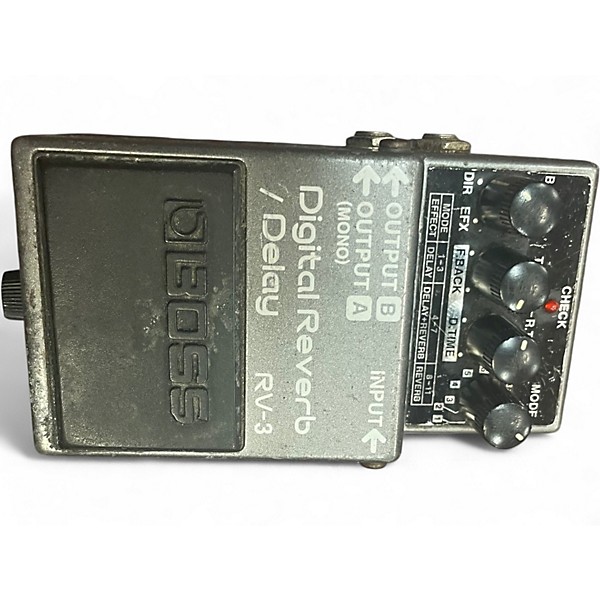 Used BOSS RV3 Digital Reverb Delay Effect Pedal