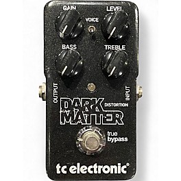 Used TC Electronic Dark Matter Distortion Effect Pedal