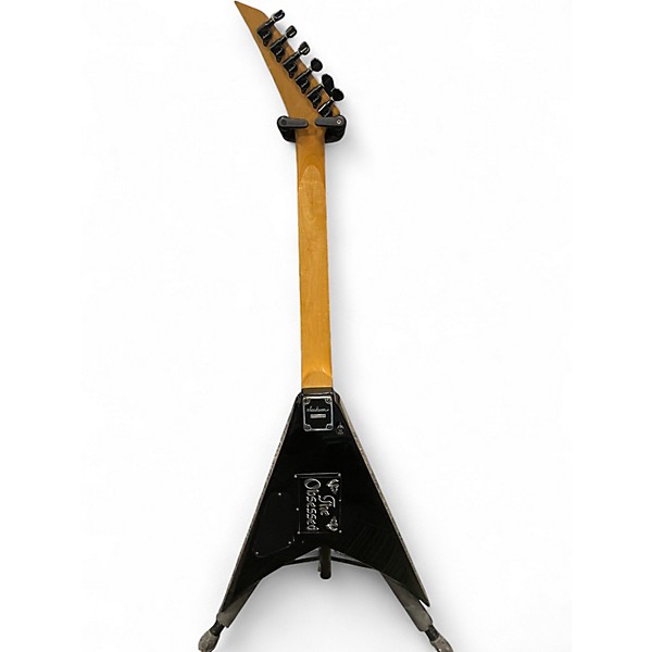 Used Jackson King V Black Solid Body Electric Guitar