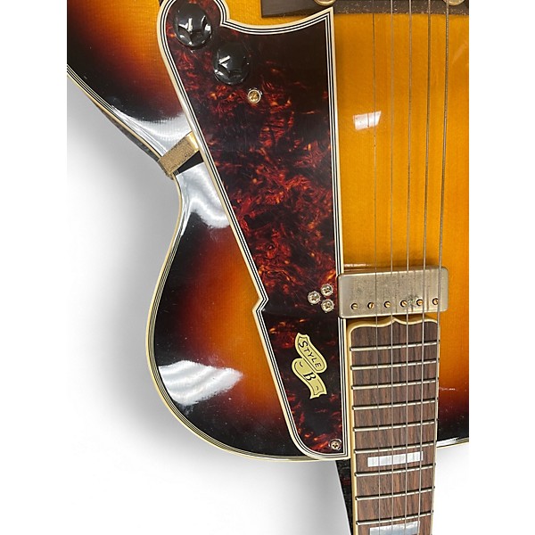 Used D'Angelico EX STYLE B 3 Color Sunburst Hollow Body Electric Guitar