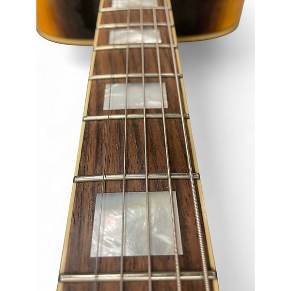 Used D'Angelico EX STYLE B 3 Color Sunburst Hollow Body Electric Guitar