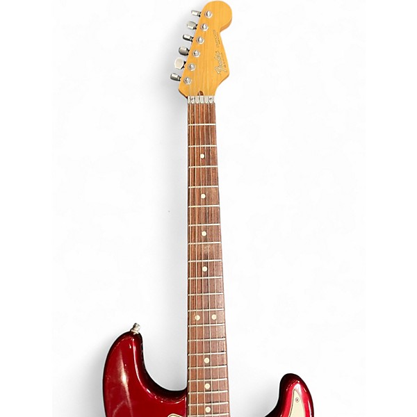 Used Fender Standard Stratocaster Plus Cherry Solid Body Electric Guitar