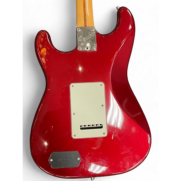 Used Fender Standard Stratocaster Plus Cherry Solid Body Electric Guitar