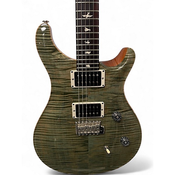 Used PRS CE24 Trampas Green Solid Body Electric Guitar