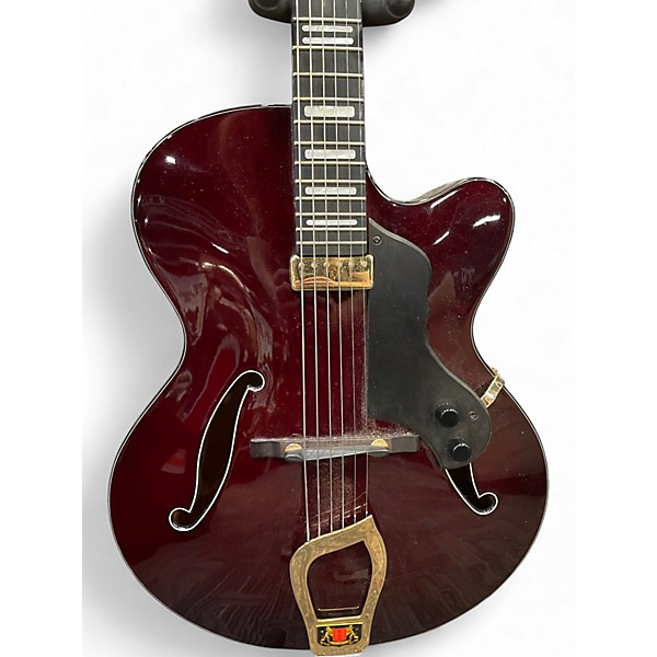 Used Hagstrom HL550 RED Hollow Body Electric Guitar