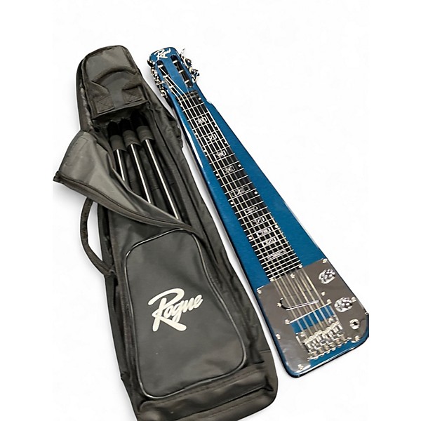 Used Rogue RLS1MBL Blue Lap Steel