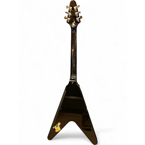 Used Epiphone KIRK HAMMETT 1979 FLYING V Black Solid Body Electric Guitar