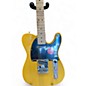 Used Squier SONIC TELECASTER Butterscotch Solid Body Electric Guitar