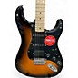 Used Squier SONIC STRATOCASTER 2 Tone Sunburst Solid Body Electric Guitar