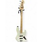 Used Squier Affinity Jazz Bass Arctic White Electric Bass Guitar thumbnail