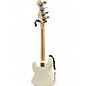 Used Squier Affinity Jazz Bass Arctic White Electric Bass Guitar