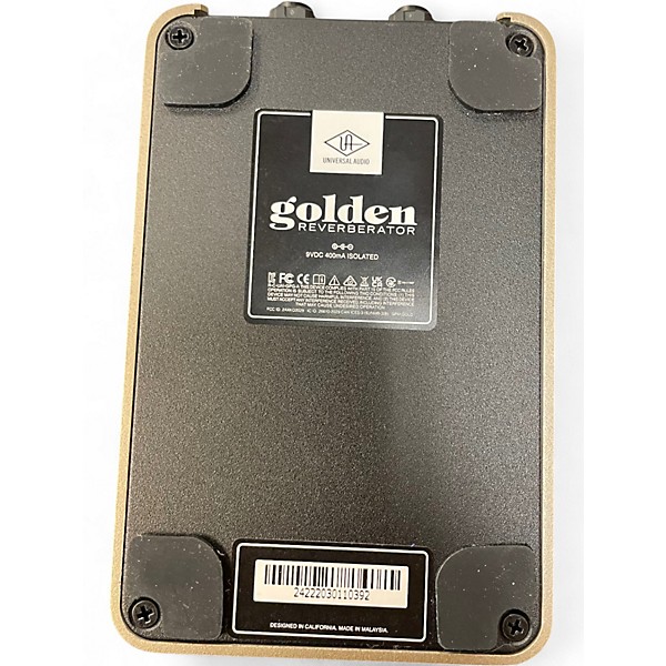 Used Universal Audio Golden Reverberator Effect Pedal