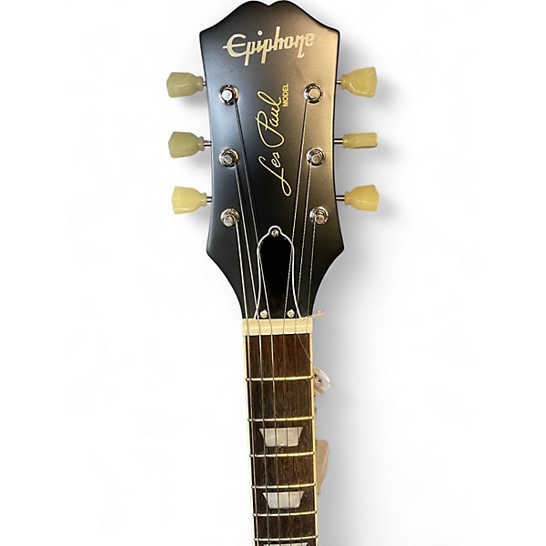 Used 2020 Epiphone Les Paul Standard Tobacco Burst Solid Body Electric Guitar